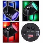 Proiector profesional, LED PAR 64 DMX 10MM X 177 LED-URI