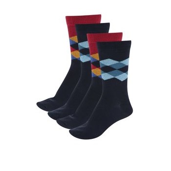Set cu 4 perechi de sosete Jack & Jones Philip albastru inchis