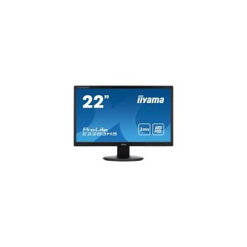 Monitor LED IIyama ProLite E2283HS 21.5 inch 2ms black