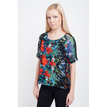 Bluza cu imprimeu floral dama Cutie London multicolora