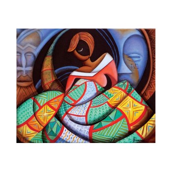 Puzzle SunsOut - Marcella Muhammad: The Quilter, 1.000 piese (Sunsout-39460)