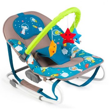 Balansoar Juju Space Adventure Gri-Turcoaz ju70r30-space