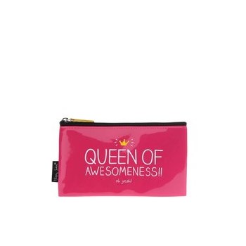 Geanta pentru cosmetice Happy Jackson Queen of Awesome - Roz