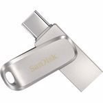 Memorie USB Sandisk Ultra® Luxe Dual Drive 256GB, USB 3.1/USB Type-C, Metal