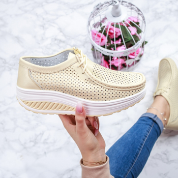 Pantofi dama Piele casual bej Lumesia-rl