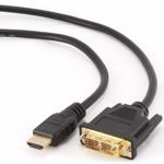 Cablu HDMI - DVI Gembird CC-HDMI-DVI-10, 3 metri, Bulk