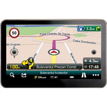 Sistem de navigatie Smailo HD, Ecran 5.0", Harta Europei - Actualizari pe viata a hartilor