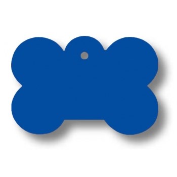 Medalion Imarc Aluminiu Os, Albastru, Masura L - Gravare Gratuita