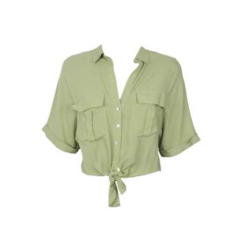 Camasa Bershka Ramona Dark Green