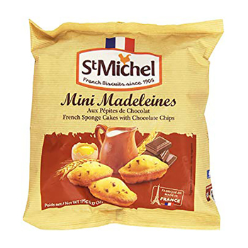 Mini Madeleine cu cioco St. Michel, 175 g