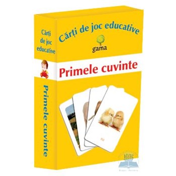 Primele cuvinte - Carti de joc educative