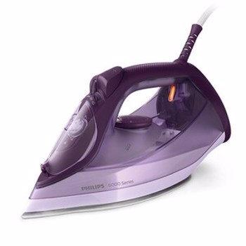 Fier de calcat PHILIPS DST6009/30, 2600W, 230g/min, 550ml, talpa ceramica, violet