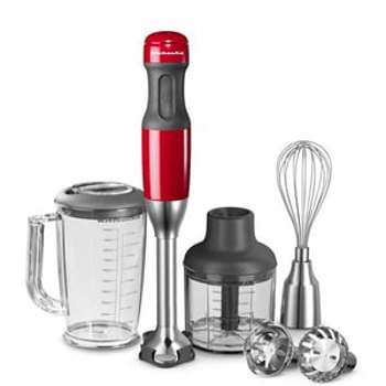 Mixer vertical KITCHENAID 5KHB2571EER, 1l, 180W, 5 trepte viteza, rosu