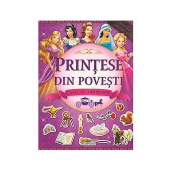 Printese din povesti. Carte cu abtibilduri