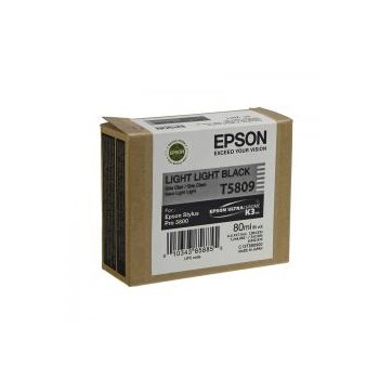 Epson T5809 - Cartus Imprimanta Photo Light Light Black pentru Epson Stylus Pro 3800