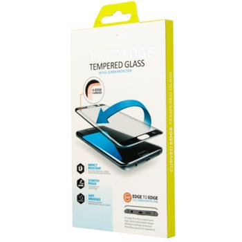 Folie Protectie Sticla Temperata Lemontti LFST3DP20TR pentru Huawei P20, Curbata (Transparent)
