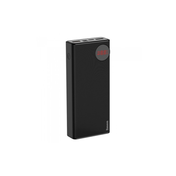 Baterie Externa Power Bank, Baseus Mulight Power Display, 20000 mAh, Negru