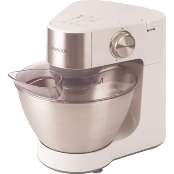 Robot de bucatarie Kenwood Prospero KM245, 900 W, Viteza variabila + Pulse, Bol 4.3 l, Blender 1.8 l, Alb/Inox