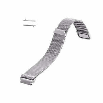 Curea metalica argintie Slim pentru Huawei Watch W1