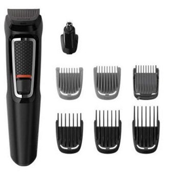 Aparat de tuns barba si parul 8in1 Philips Lame cu ascutire automata Acumulator Negru mg3730/15