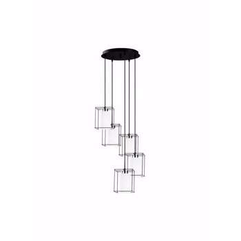Candelabru Sheen Swank - 702-5S2, negru