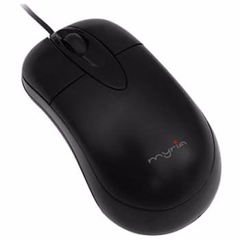 Mouse optic cu fir MYRIA MY8511, USB, negru