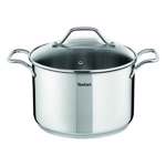 Oala TEFAL Intuition A7027984, 6l, 22cm, inox, argintiu