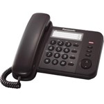 Telefon fix analogic Panasonic KX-TS520FXB, Black
