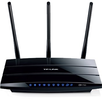 Router wireless TP-LINK ARCHER C7, Dual Band, AC 1750Mbps USB Negru