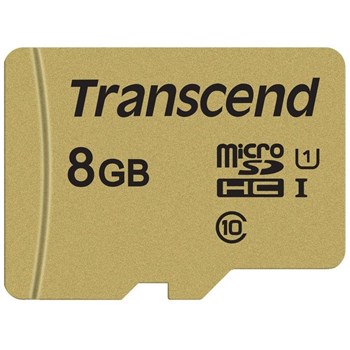 Card Transcend TS8GUSD500S microSDHC USD500S 8GB + Adaptor