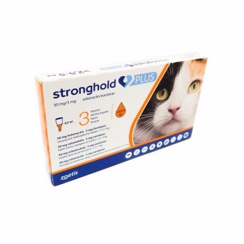 Stronghold Plus Pisica 30 mg, 2.5 kg-5 kg, 0.5 ml, 3 pipete