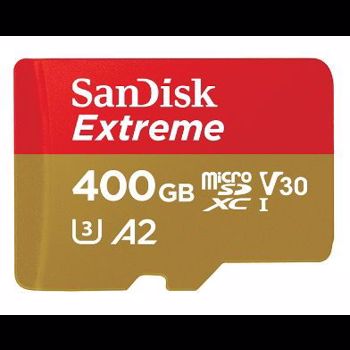 Card de Memorie SanDisk Extreme microSDXC UHS-I Card 400 GB sdsqxa1-400g-gn6ma