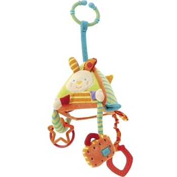 Carusel muzical pentru masina Iepuras Brevi Soft Toys