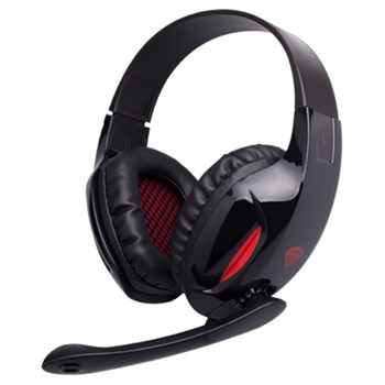 Casti Gaming cu microfon Natec Genesis H44, Negru/Rosu