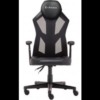 Scaun Gaming Inaza Tornado (Negru), Mesh Textil, Suport lombar
