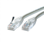Cablu retea UTP Cat.5e gri 3m cupru, Roline 21.15.0503