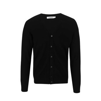 Cardigan J.Lindeberg din lana merino, negru