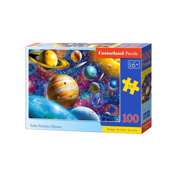 Puzzle Castorland - Solar System Odyssey, 100 piese (111077)