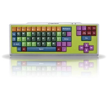 Tastatura educationala Esperanza EK121 Verde ek121 - 5901299900031
