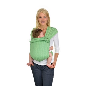 Hop-Tye Hoppediz Wrap Conversion Mei Tai Darjeeling Green