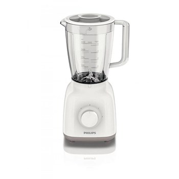 Blender PHILIPS Daily Collection HR2105/00, 1.5l, 400W, 2 trepte viteza, alb