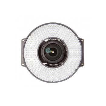 F&V HDR-300 - lampa video circulara cu suport tija 15mm