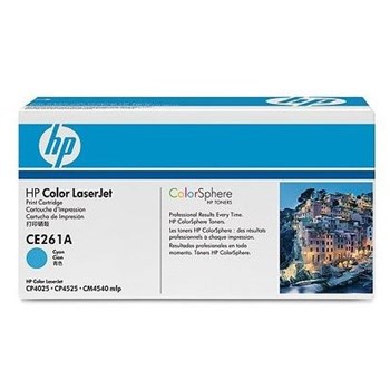 HP CE261A Toner Cartridge Cyan CE261A