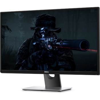 Monitor LED IPS Dell 27", Wide, Full HD, HDMI, FreeSync, SE2717H, Negru