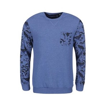Hanorac cu maneci cu model ONLY & SONS Dwain - albastru