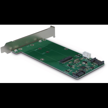 Adaptor Inter-Tech KT023A 1x SATA Male - 1x M.2 SATA SSD
