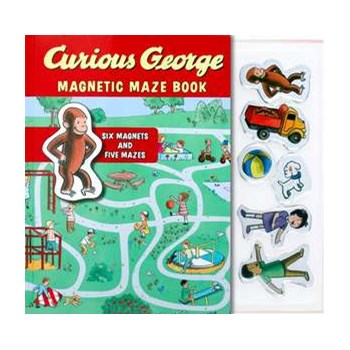 Curious George Magnetic Maze Book, Hardcover