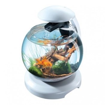 Bol Acvariu Tetra Cascade Globe - 6.8 L Alb