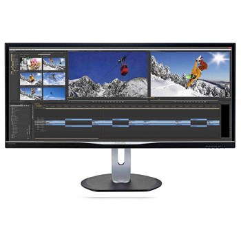 Monitor LED 34 Philips BDM3470UP UWQHD 5ms GTG Negru bdm3470up/00