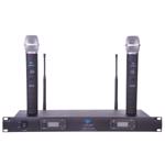 Statie doua microfoane mana uhf azusa mik0121